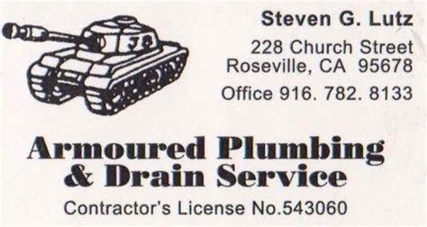 armoured plumbing|Armoured Plumbing, Inc., Roseville, CA